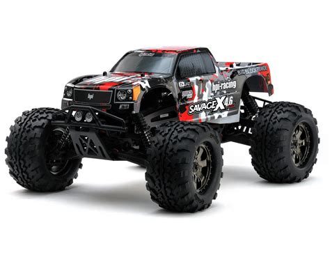 HPI 1 8 Savage X 4 6 Big Block RTR Monster Truck W 2 4GHz Radio