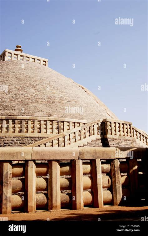 Great Stupa At Sanchi Architecture