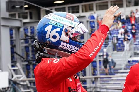 Leclerc Keeps Monaco F Pole After Dodging Gearbox Damage The Race