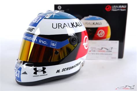 Model Helmet Mick Schumacher 2021 Spa 1 2 Schuberth Tibormodel