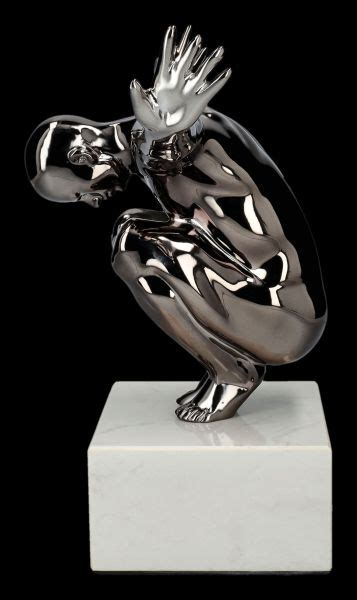 Nude Figurine Man Jumping Man Marble Base Figuren Shop De