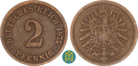 Deutsches Kaiserreich Pfennig H Sch N Ma Shops