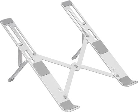 AmazonBasics Double Layer Laptop Stand 7x9 Height Angle Adjustable