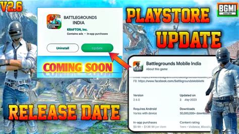 Bgmi Official Update On Play Store Bgmi Unban In India Month