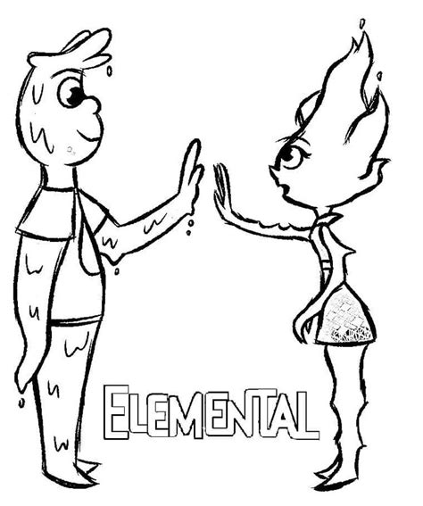 An Image Of A Boy And Girl Holding Hands With The Word Elementary In