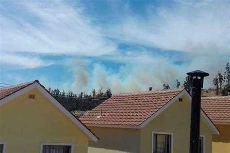 Declaran Alerta Roja En Villa Alemana Y Limache Por Incendio Forestal