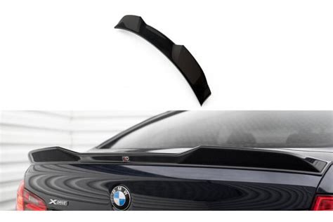 Maxton Design 3D Spoiler Lippe für BMW 5er M Paket F10 schwa 144 00