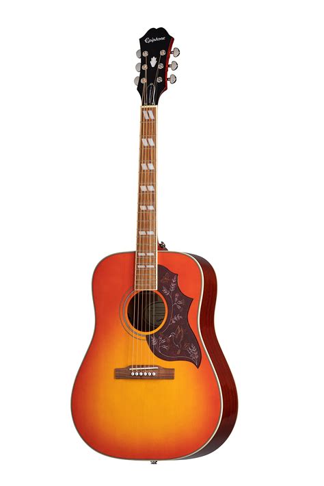 Epiphone Hummingbird Pro Solid Top Acoustic Electric Guitar Spruce And