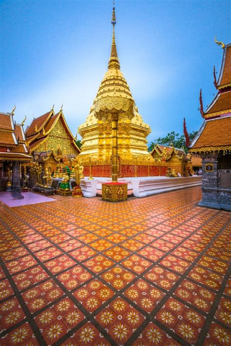 Wat Phra That Doi Suthep Temple In Chiang Mai Stock Photo Image Of