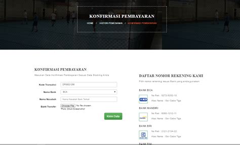 ARISANDI47 Aplikasi Penyewaan Booking Lapangan Futsal Berbasis Web