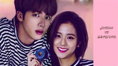 ️jinsoo ️ Jisoo Blackpink And Jin Bts • Jinsoo Vs Bangpink • Fmv