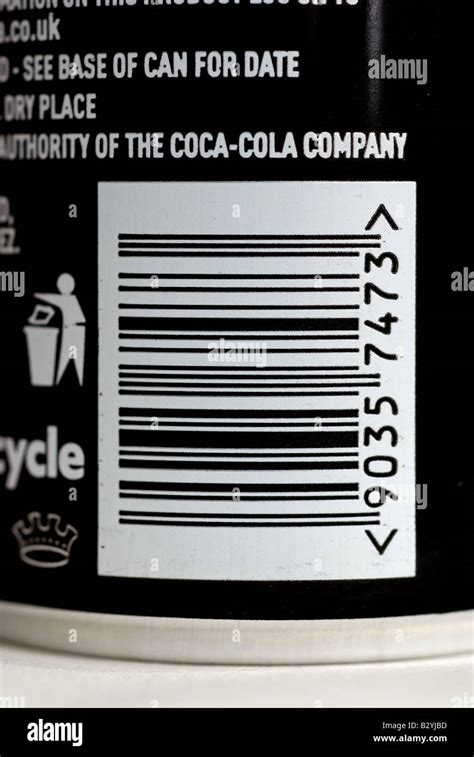 Barcode coca cola hi-res stock photography and images - Alamy