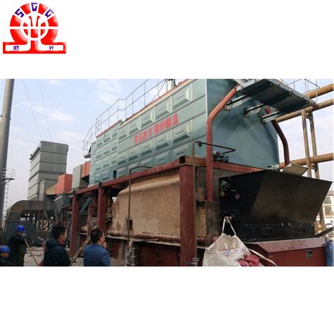 Horizontal Water Tube Coal Wood Fired Industrial Boiler China Steam