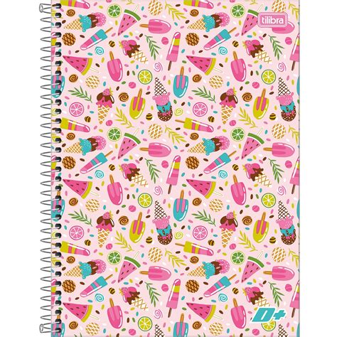 Caderno Espiral Capa Dura Universit Rio Mat Rias D Feminino