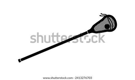 Lacrosse Stick Black Isolated Silhouette Stock Vector (Royalty Free) 2413276703 | Shutterstock