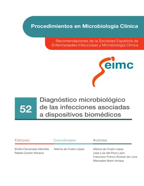 Diagn Stico Microbiol Gico De Las Infecciones Asociadas A