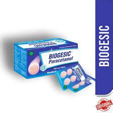 Jual Biogesic Paracetamol Mg Tablet Per Box Isi Strip Tablet