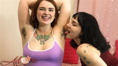 Lesbian Hairy Armpit Licking Adora Bell EroThots