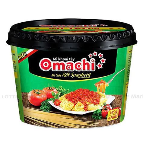 Mì Omachi Trộn Xốt Spaghetti Hộp 105g