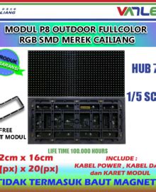 MODUL P8 RGB SMD FULL COLOR OUTDOOR CAILIANG VANLED NET