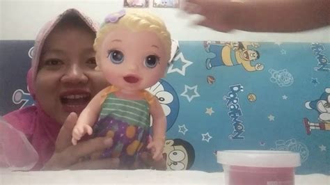 Unboxing Boneka Baby Alive Bisa Makan Dan Bisa Ee Seru Sekali Youtube