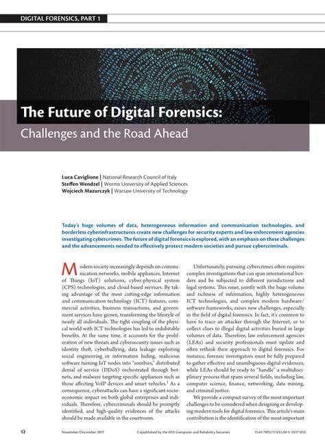 The Future Of Forensic Dna Analysis