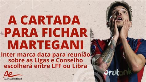 MARTEGANI NO INTER A CARTADA PARA TER O MEIA INGRESSOS PRA