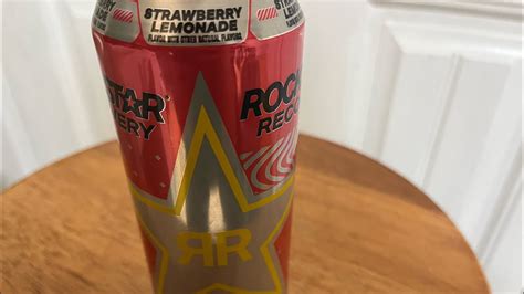 That New New Rockstar Recovery Strawberry Lemonade Energy Drink Review