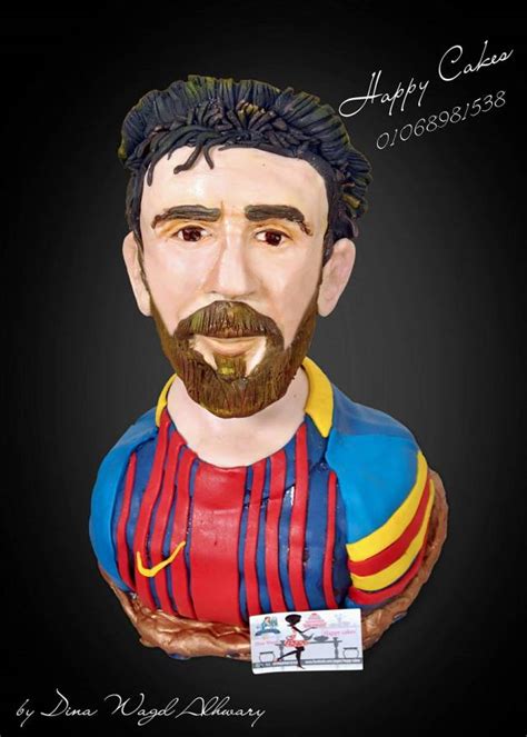 Lionel Messi Cake Decorated Cake By Dina Wagd Alhwary CakesDecor