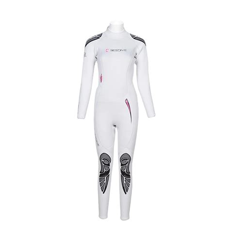 Buy Bestdive Yamamoto Neoprene Mm One Piece Pearl White Wetsuit