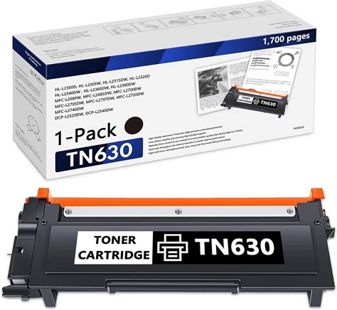 Tn630 Tn 630 Toner Cartridge High Yield Black Replacement For Brother Tn 630 Hl L2300d Hl