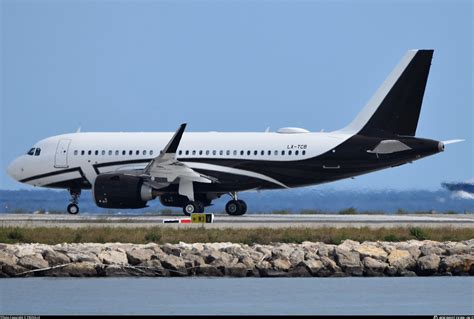 LX TCB Global Jet Luxembourg Airbus A319 153N ACJ Photo By PROVILLE