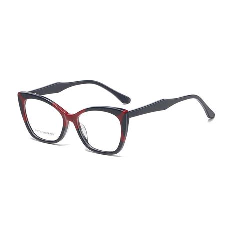 China Gd Europe Style Hot Sale Acetate Lamination Eye Glass Acetate Glasses Spectacles Eyewear