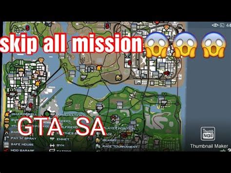 How To Skip All Mission In Gta Sa Youtube