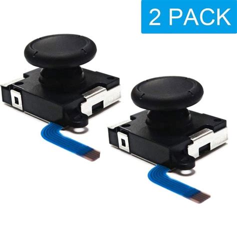 3D Analog Joystick Joy Con Replacement Left Right Repair Kit Thumb