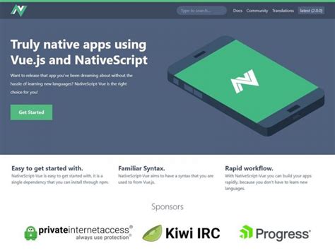 Best Vue Mobile Ui Frameworks For Developing Apps Super Dev Resources