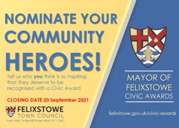 The Mayor S Civic Awards Nominate Your Community Heroes Now