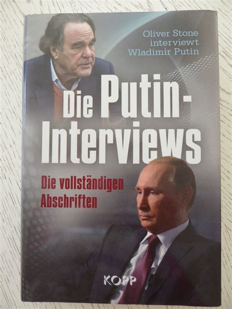 Die Putin Interviews Von Oliver Stone Kaufen Auf Ricardo