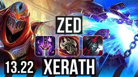 Zed Vs Xerath Mid 42m Mastery 7 Solo Kills 1000 Games Rank 8