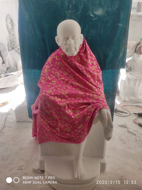 2 5ft Marble Sai Baba Dwarka Mai Statue At Rs 65000 Chandpole Bazar