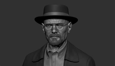 Artstation Walter White Breaking Bad Kubisi Art Breaking Bad Art