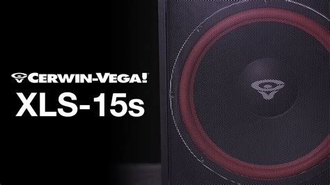 Cerwin Vega XLS15s 15 Inch Home Theater Subwoofer Cerwin Vega XLS15s