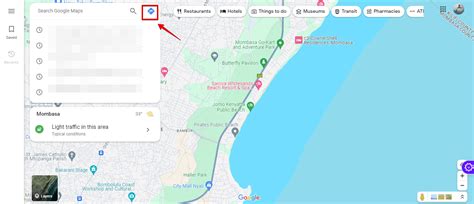 how to search along route google maps