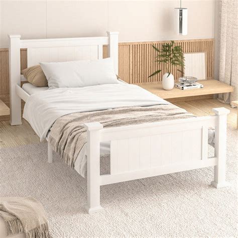 Clara Pine Wood Bed Frame - Etsy