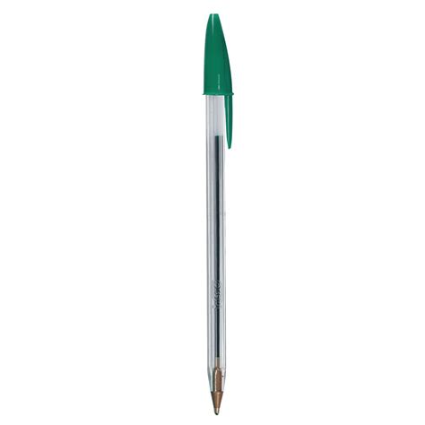 Bic Cristal Ballpoint Pen Green - Pack of 50 | Findel International