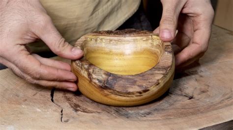 Wood Turning Natural Edge Bowl YouTube