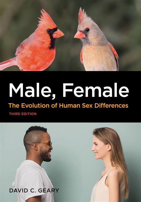 Male Female The Evolution Of Human Sex Differences 9781433832642 Medicine Health Science
