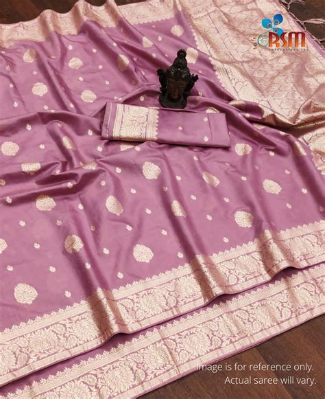 Cotton Silk Party Wear Saree In Pink Rsm Silks Online