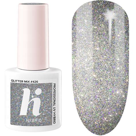 426 HI HYBRID LAKIER HYBRYDOWY GLITTER MIX 5ML 13129492143 Allegro Pl