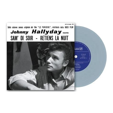 JOHNNY HALLYDAY Retiens La Nuit EP Pochette Italienne Vinyle 7